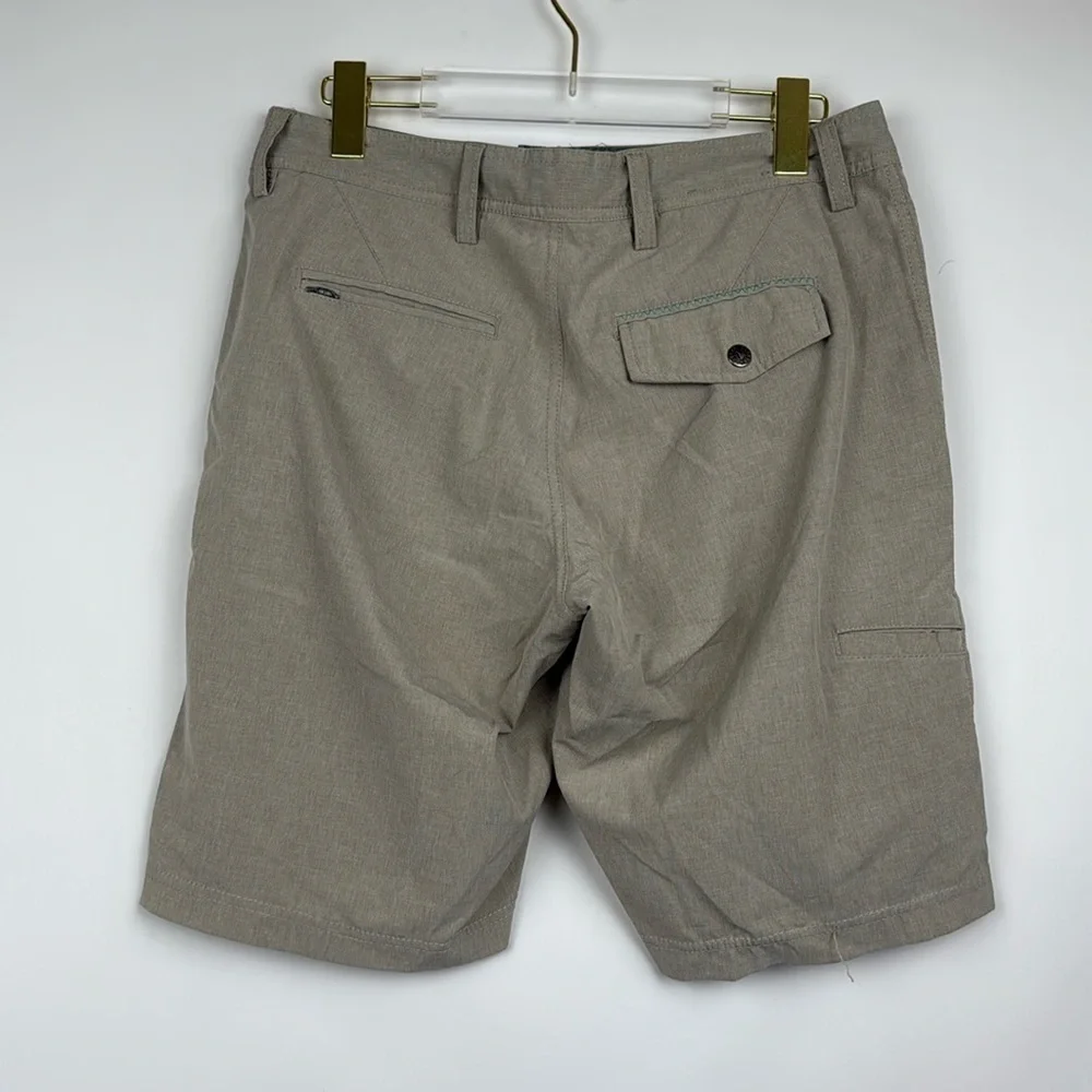Linksoul Golf Shorts Men’s Khaki Performance Stretch Fabric Size 30